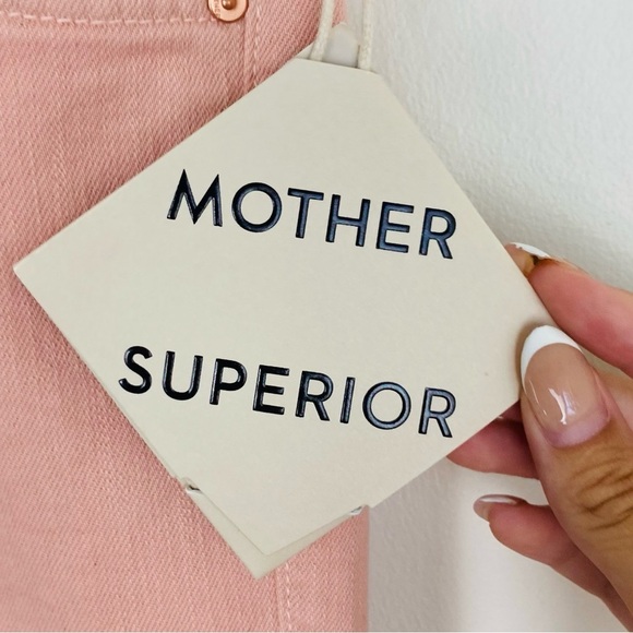 NWT Mother Insider Hover jeans in peach parfait color. Slight flare leg. Size 25 - Picture 10 of 11